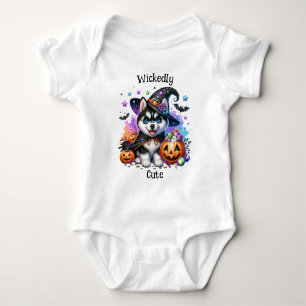 Adortable Niedlich Spooky Kids Halloween Baby Strampler
