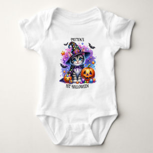 Adortable Niedlich Spooky Kids Halloween Baby Strampler