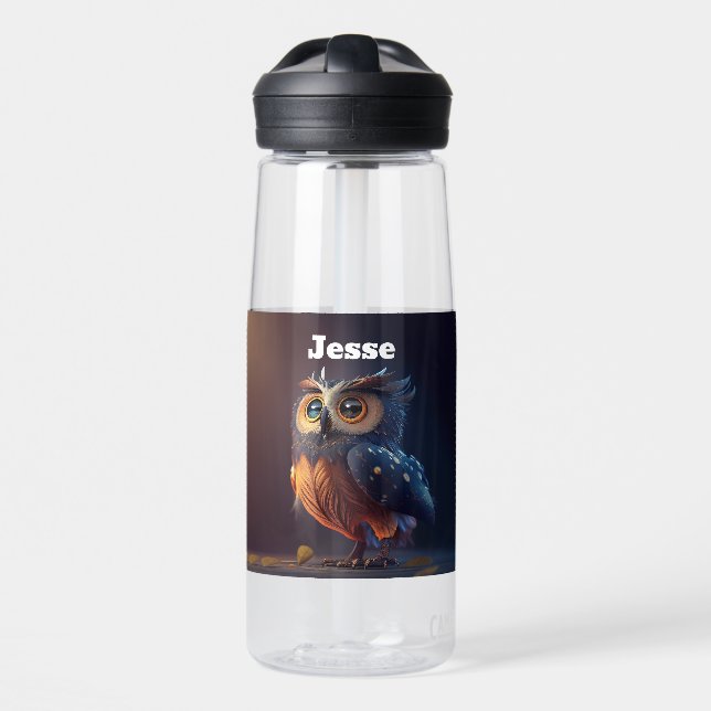 Adortable Owl Trinkflasche (Vorne)