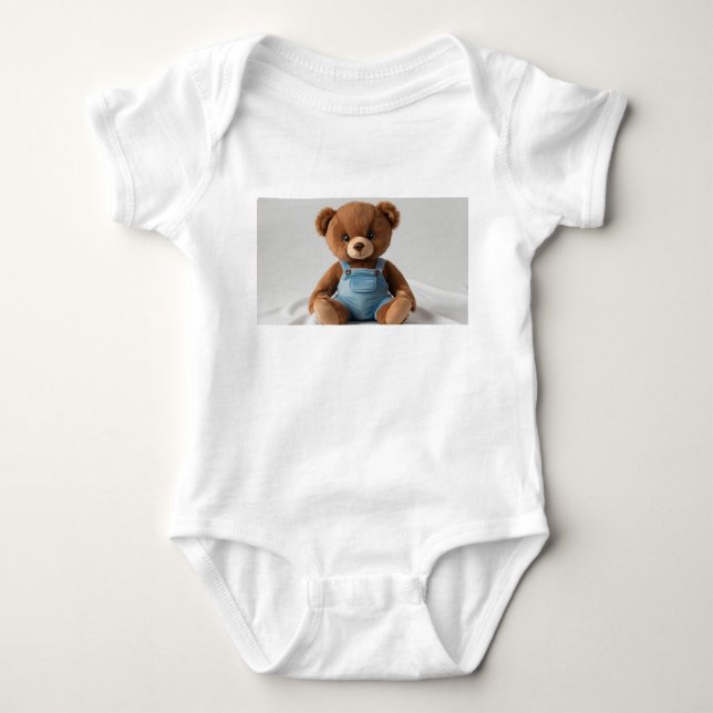 Adortable Teddy Bear — Baby-Geschenk Baby Strampler (Vorderseite)