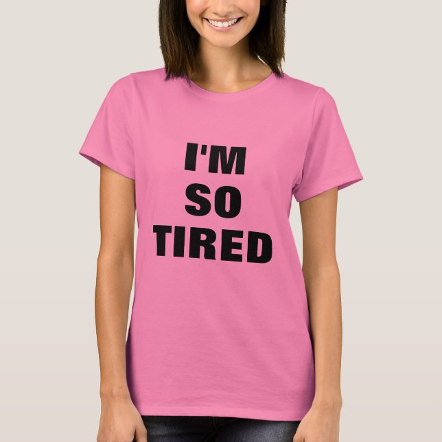 Adortable TIRED MAMA T-Shirt (Vorderseite)