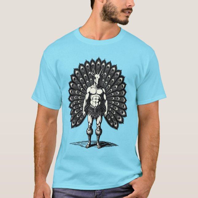 Adramelech Der Pfauenkanzler T-Shirt (Vorderseite)