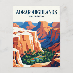 Adrar-Hochland Mauretanien Postkarte