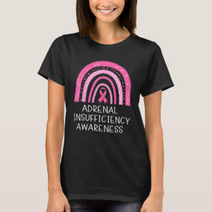 Adrenale Insuffizienz Bewusstsein Boho Pink Proud  T-Shirt