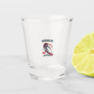 Adrenalin Extreme Ski Schnapsglas
