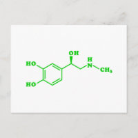 Adrenalin Molekulare chemische Formel