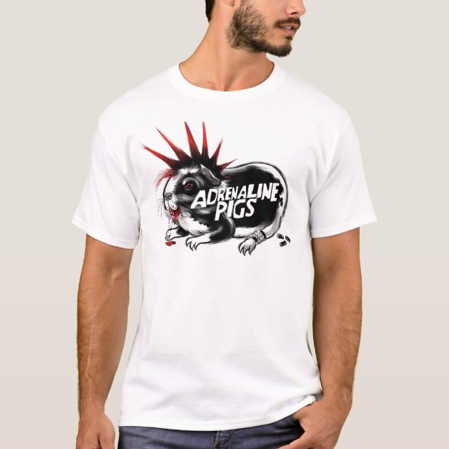 Adrenaline-Schweine T-Shirt (Vorderseite)