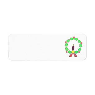 ADRESS ETIKETTIEREN CHRISTMAS ART UND DESIGN