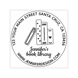 Adressbuch Dach Bibliothek Permastempel