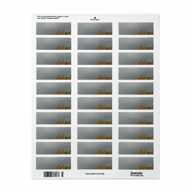 ADRESSE ETIKETTIEREN KUNST UND DESIGN (Vorne)
