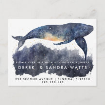 Adressenänderung, die wir umgezogen Ankündigung Wa