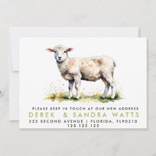 Adressenänderung, die wir umgezogen haben einladung