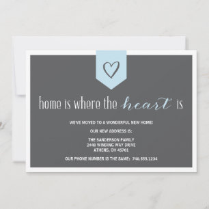 Adressenänderung Mitteilung Ankündigung