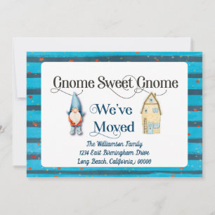 Adressenänderung neues Zuhause haben wir Gnome Ankündigung