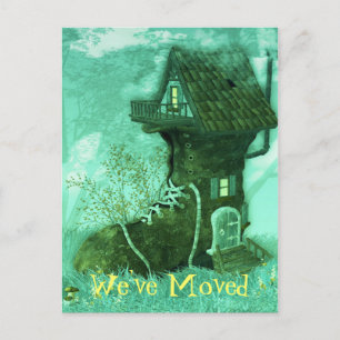 Adressenänderung Postkarte