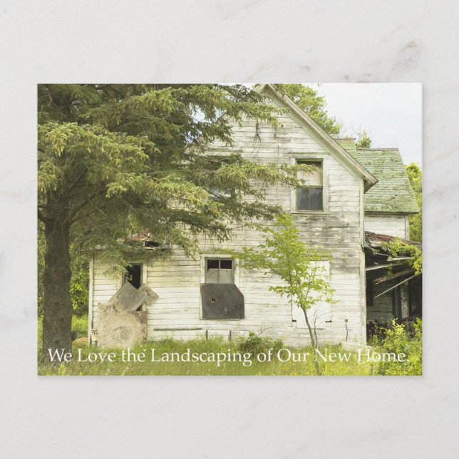 Adressenänderung Postkarte: Große Landschaften Ankündigungspostkarte (Vorderseite)