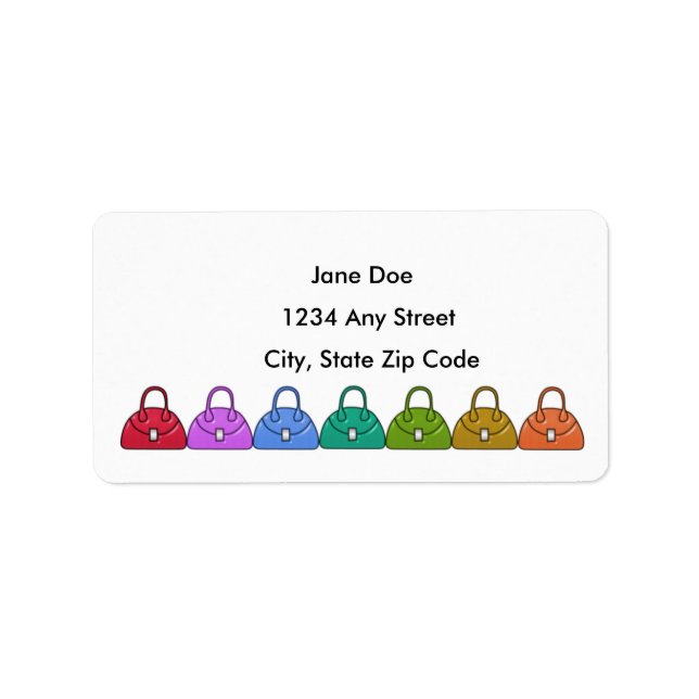 Adressenaufkleber Adressaufkleber (Vorne)