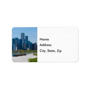 Adressenaufkleber für den Navy Pier anzeigen Adressaufkleber