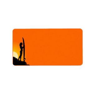 Adressenaufkleber für Mädchen Adressaufkleber