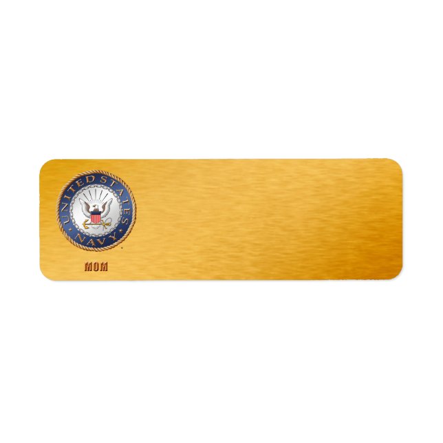 Adressenbezeichnung der US-Marine für Mamas (Vorne)