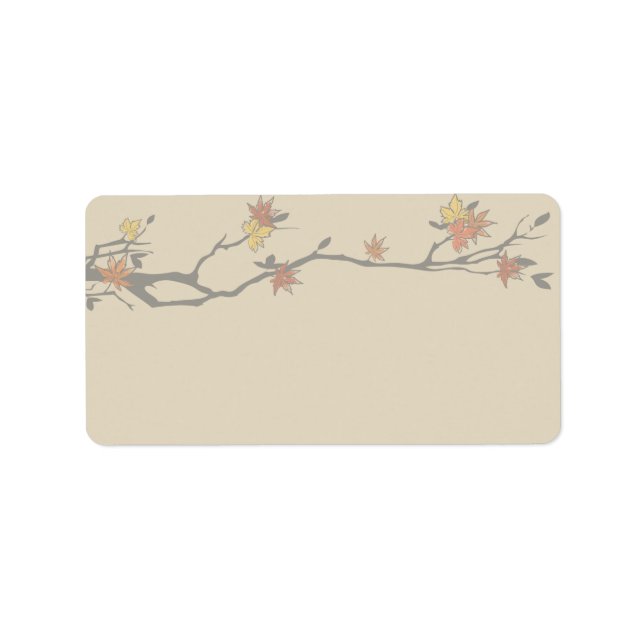 Adressetikett (Vorne)