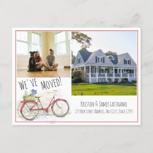 Adresswechsel mit Foto Ankündigung