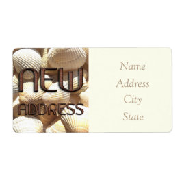 Adresswechsel Sommer-Muscheln Funny Bricks