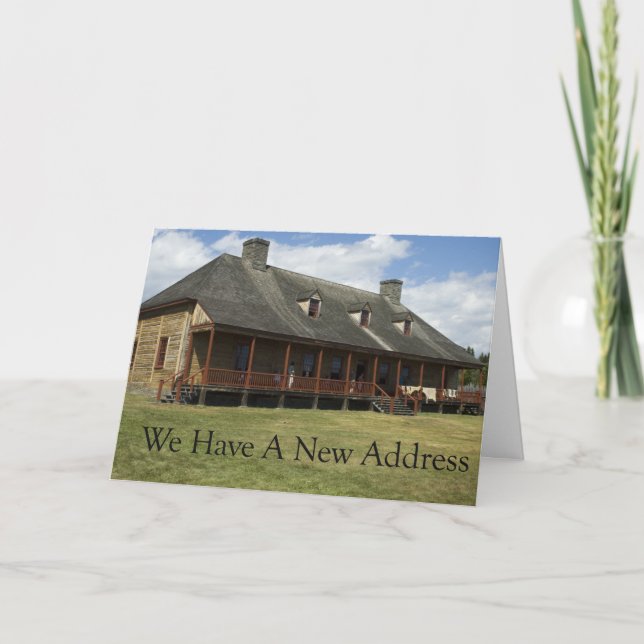 Adresswechsel: Wilderness Fort Ankündigung (Vorderseite)