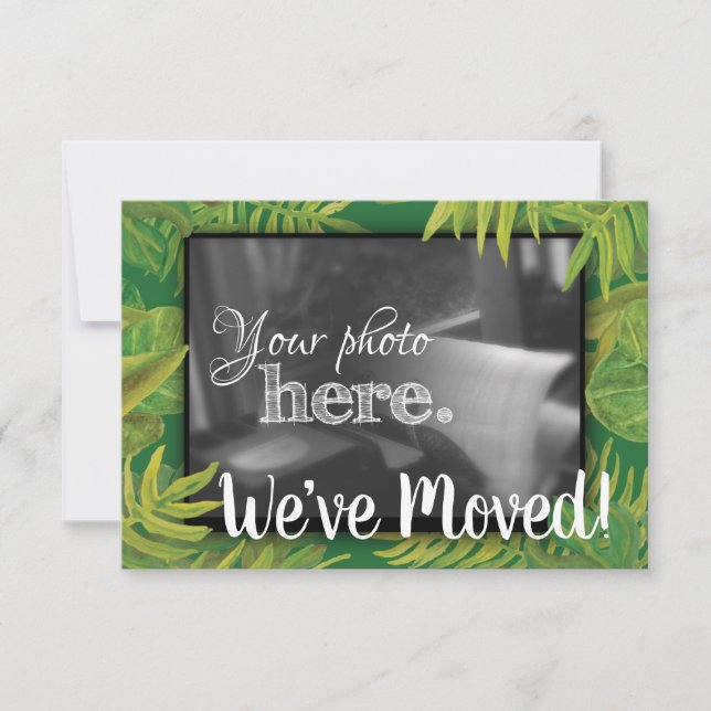 Adresswechsel Wir haben die Erwärmung des Segen Ha Ankündigung (Vorderseite)