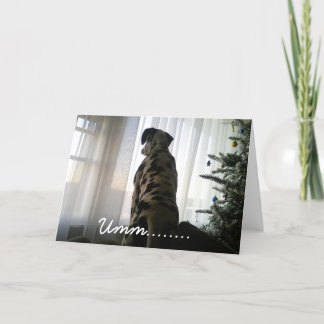 Adrett das Dalmation Feiertagskarte