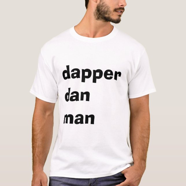 adretter Dan-Mann T-Shirt (Vorderseite)
