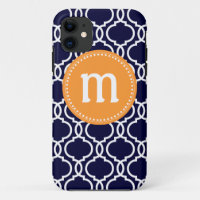 Adrettes Quatrefoil kundenspezifisches Monogramm
