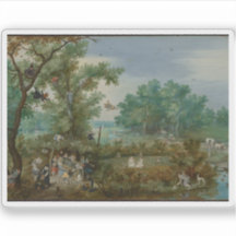 Adriaen van de Venne - Merry Company in einem Arbo