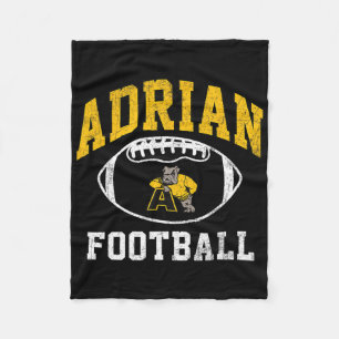 Adrian College Football-Atletik Vintage-Sport A Fleecedecke