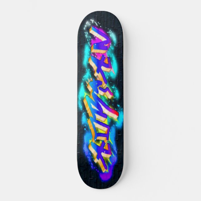 ADRIAN Customized Graffiti Skateboard (Vorderseite)