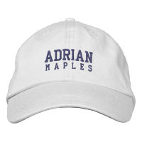Adrian High School bestickt Baseball Hat