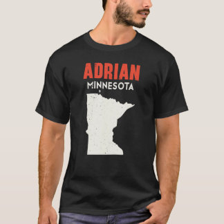 Adrian Minnesota USA Staat America Travel Minnesot T-Shirt