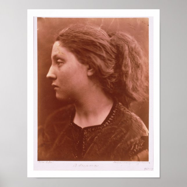 Adriana (Sepia-Foto) Poster (Vorne)