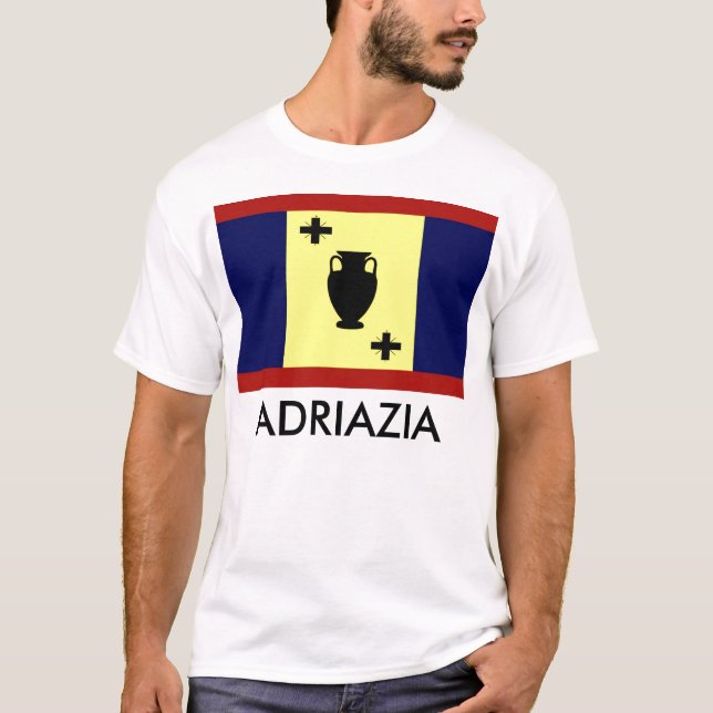 ADRIAZIA FLAGGE T-Shirt (Vorderseite)