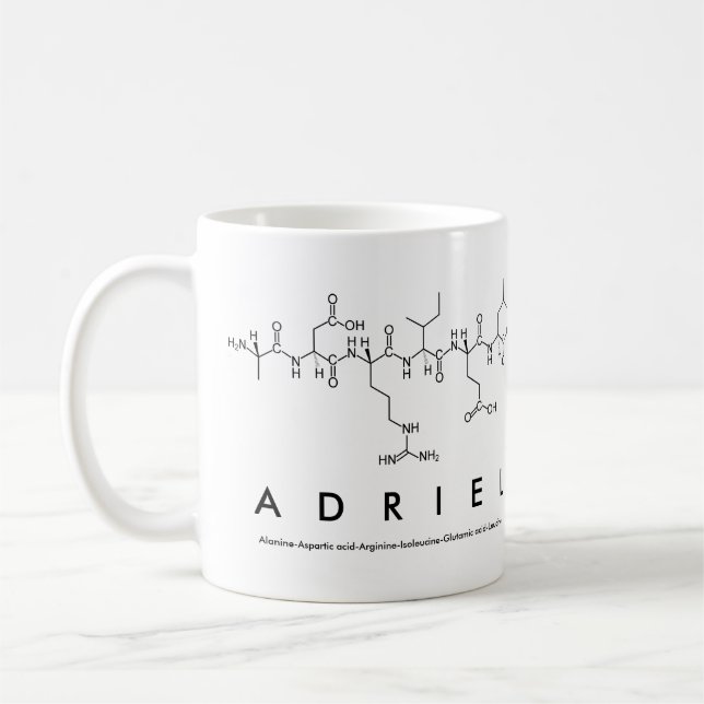Adriel Peptidname Tasse (Links)