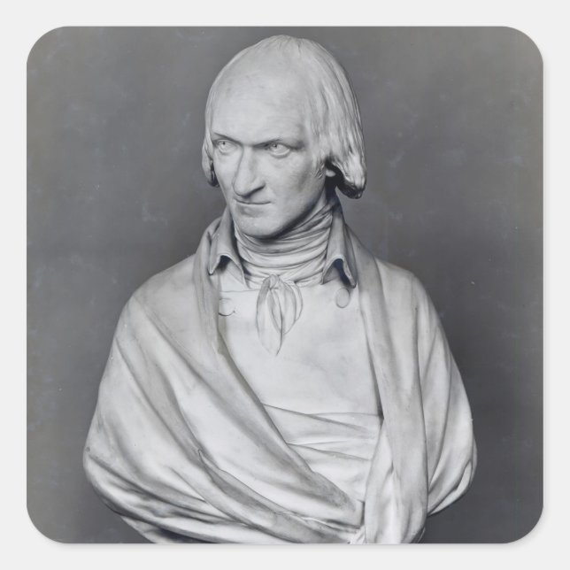 Adrien Duquesnoy Quadratischer Aufkleber (Vorderseite)