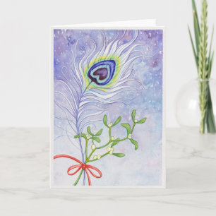 Adrien English themed greeting card Feiertagskarte