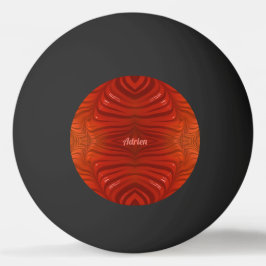 ADRIEN ~ Mandarine Orange Red ~ Tischtennisball