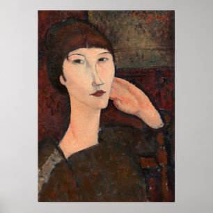 Adrienne - Amedeo Modigliani Fine Art Poster