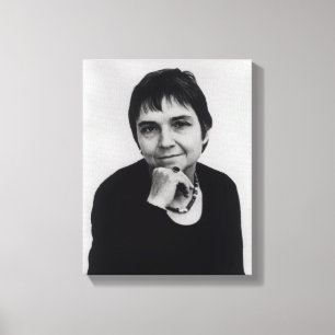 Adrienne Cecile Rich , 1970er Leinwanddruck