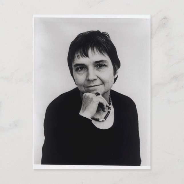 Adrienne Cecile Rich , 1970er Postkarte (Vorderseite)