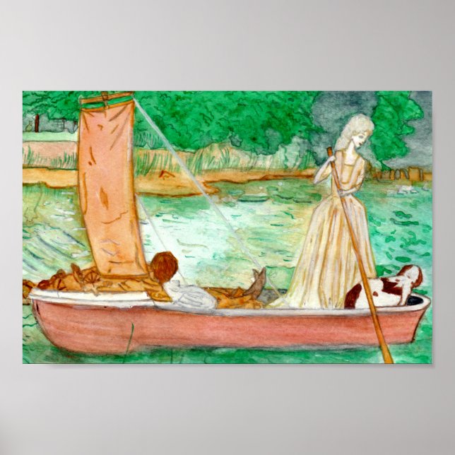 Adrift Archival Print Poster (Vorne)