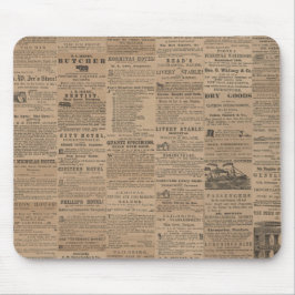 Ads of the Past, NY 1856 Mousepad