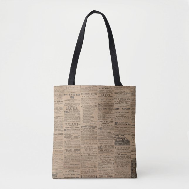 Ads of the Past, NY 1856 Tote (Vorderseite)