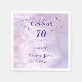 Adult Birthday Party Standard Cocktail Napkin Serviette